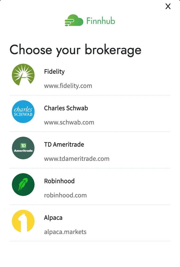 Finnhub Stock APIs Real time Stock Prices Company Fundamentals